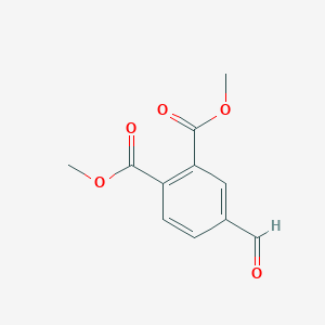 molecular formula C11H10O5 B2944152 Dimethyl 4-formylphthalate CAS No. 74733-34-9