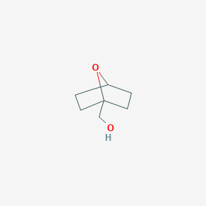 molecular formula C7H12O2 B2944198 7-Oxabicyclo[2.2.1]heptan-1-ylmethanol CAS No. 15574-03-5