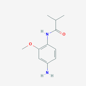 N-(4-amino-2-methoxyphenyl)-2-methylpropanamide