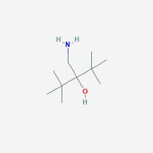 3-(Aminomethyl)-2,2,4,4-tetramethylpentan-3-ol