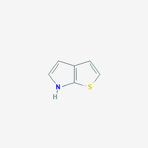 molecular formula C6H5NS B2944273 6H-thieno[2,3-b]pyrrole CAS No. 250-79-3