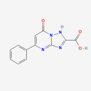 7-oxo-5-phenyl-4H,7H-[1,2,4]triazolo[1,5-a]pyrimidine-2-carboxylic acid