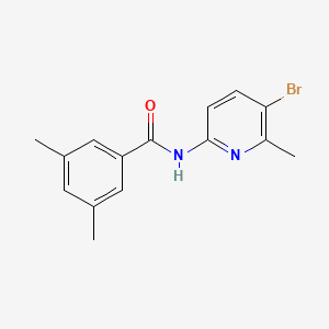 N-(5-bromo-6-methylpyridin-2-yl)-3,5-dimethylbenzamide