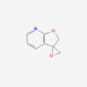 molecular formula C8H7NO2 B2944441 2H-spiro[furo[2,3-b]pyridine-3,2'-oxirane] CAS No. 2248389-14-0