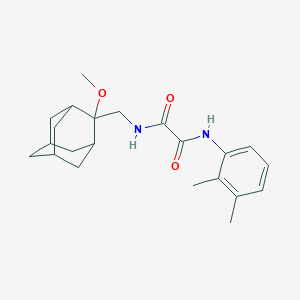 molecular formula C22H30N2O3 B2944444 N1-(2,3-dimethylphenyl)-N2-(((1R,3S,5r,7r)-2-methoxyadamantan-2-yl)methyl)oxalamide CAS No. 1797695-64-7