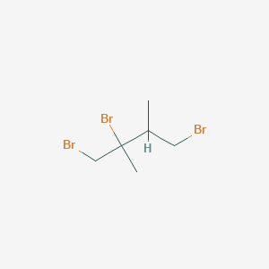 molecular formula C6H11Br3 B2944455 1,2,4-Tribromo-2,3-dimethylbutane CAS No. 2445792-13-0