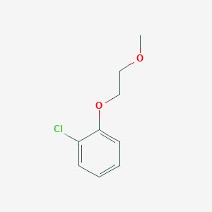 molecular formula C9H11ClO2 B2944474 1-Chloro-2-(2-methoxyethoxy)benzene CAS No. 1339719-75-3