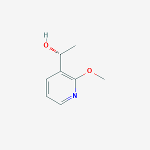 molecular formula C8H11NO2 B2944501 (1R)-1-(2-Methoxypyridin-3-yl)ethanol CAS No. 1841092-23-6