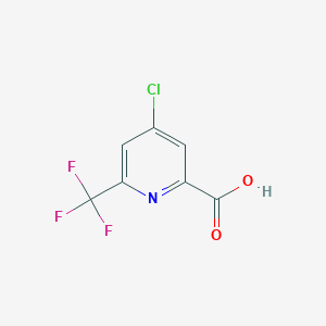 4-Chloro-6-(trifluoromethyl)picolinic acid