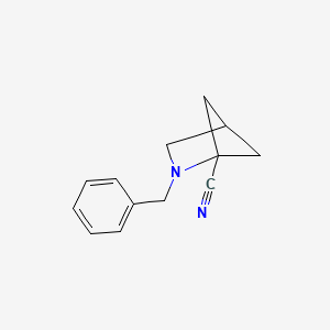 2-Benzyl-2-azabicyclo[2.1.1]hexane-1-carbonitrile