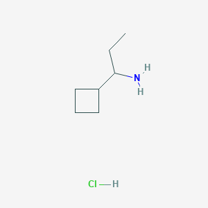 1-Cyclobutylpropan-1-amine hydrochloride