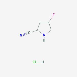 4-Fluoropyrrolidine-2-carbonitrile hydrochloride