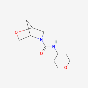 N-(tetrahydro-2H-pyran-4-yl)-2-oxa-5-azabicyclo[2.2.1]heptane-5-carboxamide