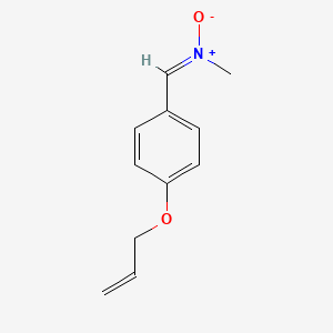{(E)-[4-(allyloxy)phenyl]methylidene}(methyl)ammoniumolate