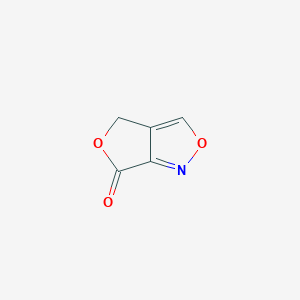 molecular formula C5H3NO3 B2945031 4H-Furo[3,4-c][1,2]oxazol-6-one CAS No. 57728-15-1
