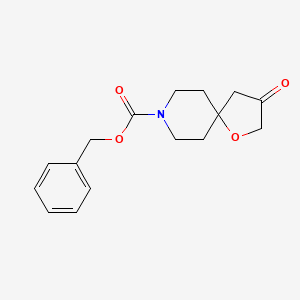 molecular formula C16H19NO4 B2945037 Benzyl 3-oxo-1-oxa-8-azaspiro[4.5]decane-8-carboxylate CAS No. 2001507-82-8