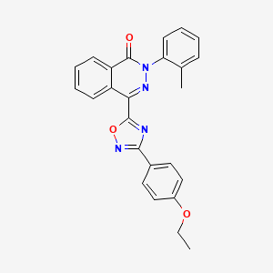 4-[3-(4-ethoxyphenyl)-1,2,4-oxadiazol-5-yl]-2-(2-methylphenyl)phthalazin-1(2H)-one