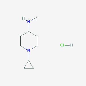 1-Cyclopropyl-N-methylpiperidin-4-amine hydrochloride