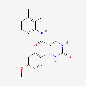 N-(2,3-dimethylphenyl)-4-(4-methoxyphenyl)-6-methyl-2-oxo-1,2,3,4-tetrahydropyrimidine-5-carboxamide