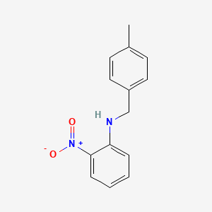 molecular formula C14H14N2O2 B2945274 N-[(4-methylphenyl)methyl]-2-nitroaniline CAS No. 99960-19-7