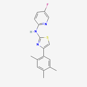 molecular formula C17H16FN3S B2945288 C17H16FN3S CAS No. 1189985-51-0