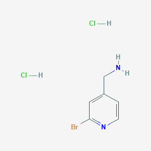 molecular formula C6H9BrCl2N2 B2945329 (2-Bromopyridin-4-yl)methanamine dihydrochloride CAS No. 2059937-42-5