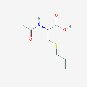 molecular formula C8H13NO3S B029454 N-Acetyl-S-allyl-L-cysteine CAS No. 23127-41-5
