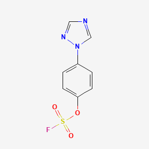 1-(4-Fluorosulfonyloxyphenyl)-1,2,4-triazole