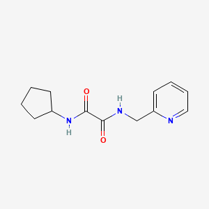 N'-cyclopentyl-N-(pyridin-2-ylmethyl)oxamide