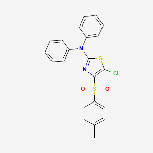 5-chloro-N,N-diphenyl-4-tosylthiazol-2-amine