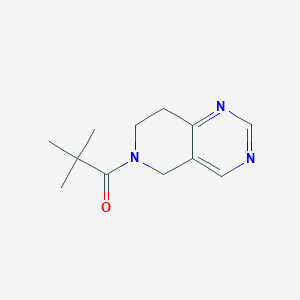 1-(7,8-dihydropyrido[4,3-d]pyrimidin-6(5H)-yl)-2,2-dimethylpropan-1-one