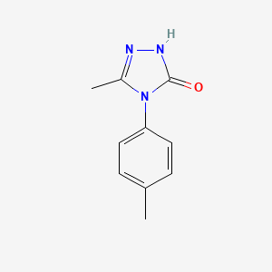 molecular formula C10H11N3O B2945560 5-methyl-4-(4-methylphenyl)-2,4-dihydro-3H-1,2,4-triazol-3-one CAS No. 79369-38-3