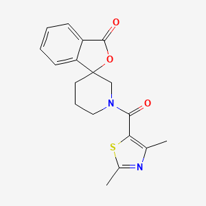 1'-(2,4-dimethylthiazole-5-carbonyl)-3H-spiro[isobenzofuran-1,3'-piperidin]-3-one