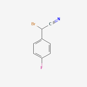 2-Bromo-2-(4-fluorophenyl)acetonitrile