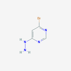 4-Bromo-6-hydrazinylpyrimidine