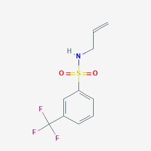 N-(prop-2-en-1-yl)-3-(trifluoromethyl)benzene-1-sulfonamide