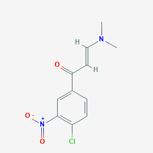 1-(4-Chloro-3-nitrophenyl)-3-(dimethylamino)-2-propen-1-one