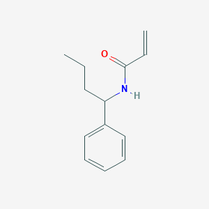 molecular formula C13H17NO B2945825 N-(1-phenylbutyl)prop-2-enamide CAS No. 1153506-72-9