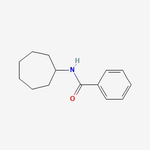 molecular formula C14H19NO B2945840 N-环庚基苯甲酰胺 CAS No. 31510-13-1