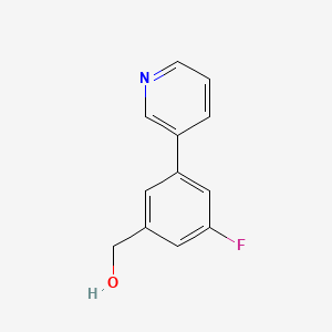 (3-Fluoro-5-pyridin-3-ylphenyl)methanol