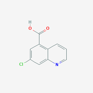 molecular formula C10H6ClNO2 B2945915 7-Chloroquinoline-5-carboxylic acid CAS No. 1936252-00-4