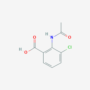 molecular formula C9H8ClNO3 B2945921 2-(Acetylamino)-3-chlorobenzoic acid CAS No. 7703-29-9