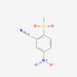 2-Methanesulfonyl-5-nitrobenzonitrile