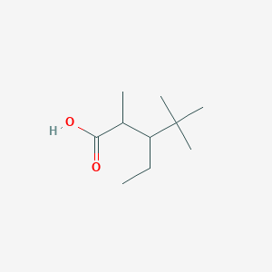 3-Ethyl-2,4,4-trimethylvaleric acid