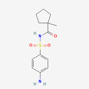 N-[(4-Aminophenyl)sulfonyl]-1-methylcyclopentanecarboxamide