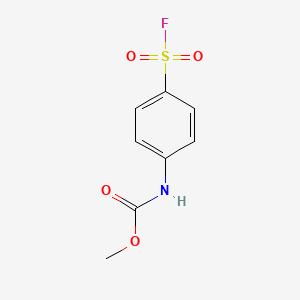 methyl N-[4-(fluorosulfonyl)phenyl]carbamate