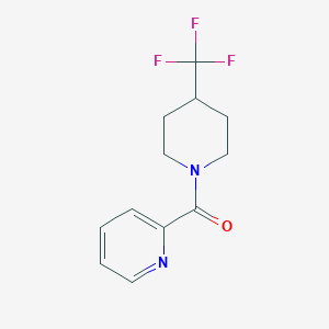 2-[4-(Trifluoromethyl)piperidine-1-carbonyl]pyridine