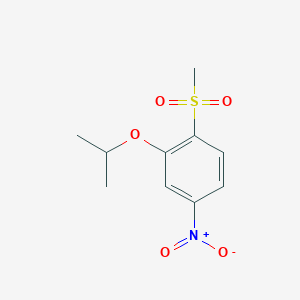 2-Isopropoxy-1-methanesulfonyl-4-nitrobenzene