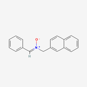 molecular formula C18H15NO B2946127 [(Z)-苯甲亚基]甲基[2-萘甲基]铵盐 CAS No. 939888-04-7
