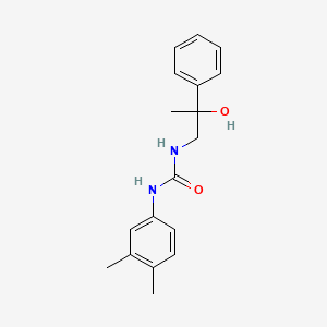 1-(3,4-Dimethylphenyl)-3-(2-hydroxy-2-phenylpropyl)urea